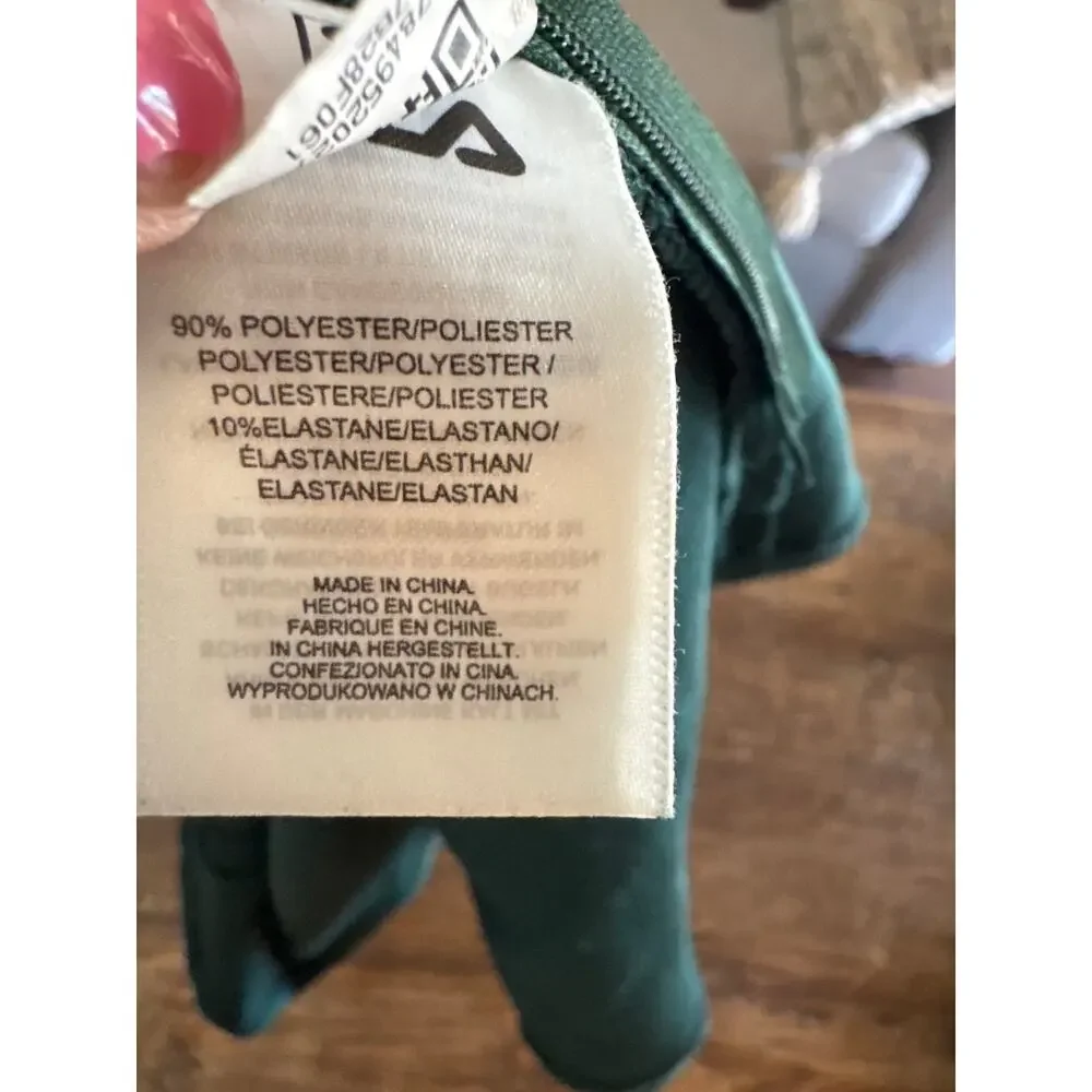 Vintage Fila green pleated tennis skirt  Small